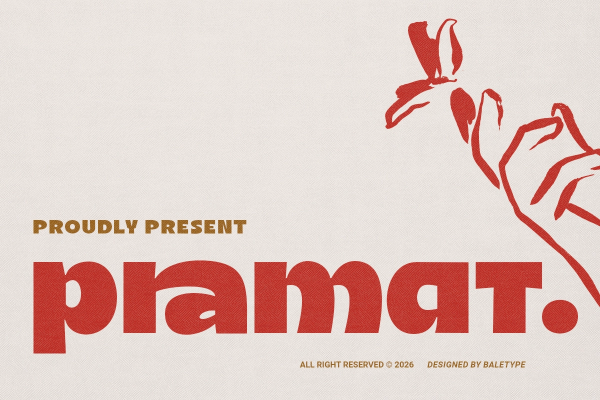 Pramat - Bold Display Sans