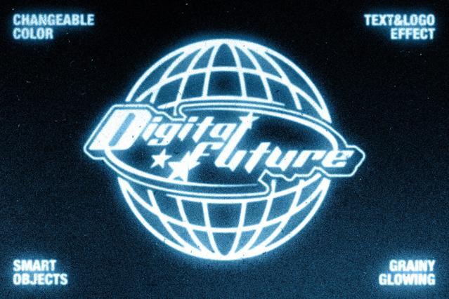 Hazy Grain Text Effect