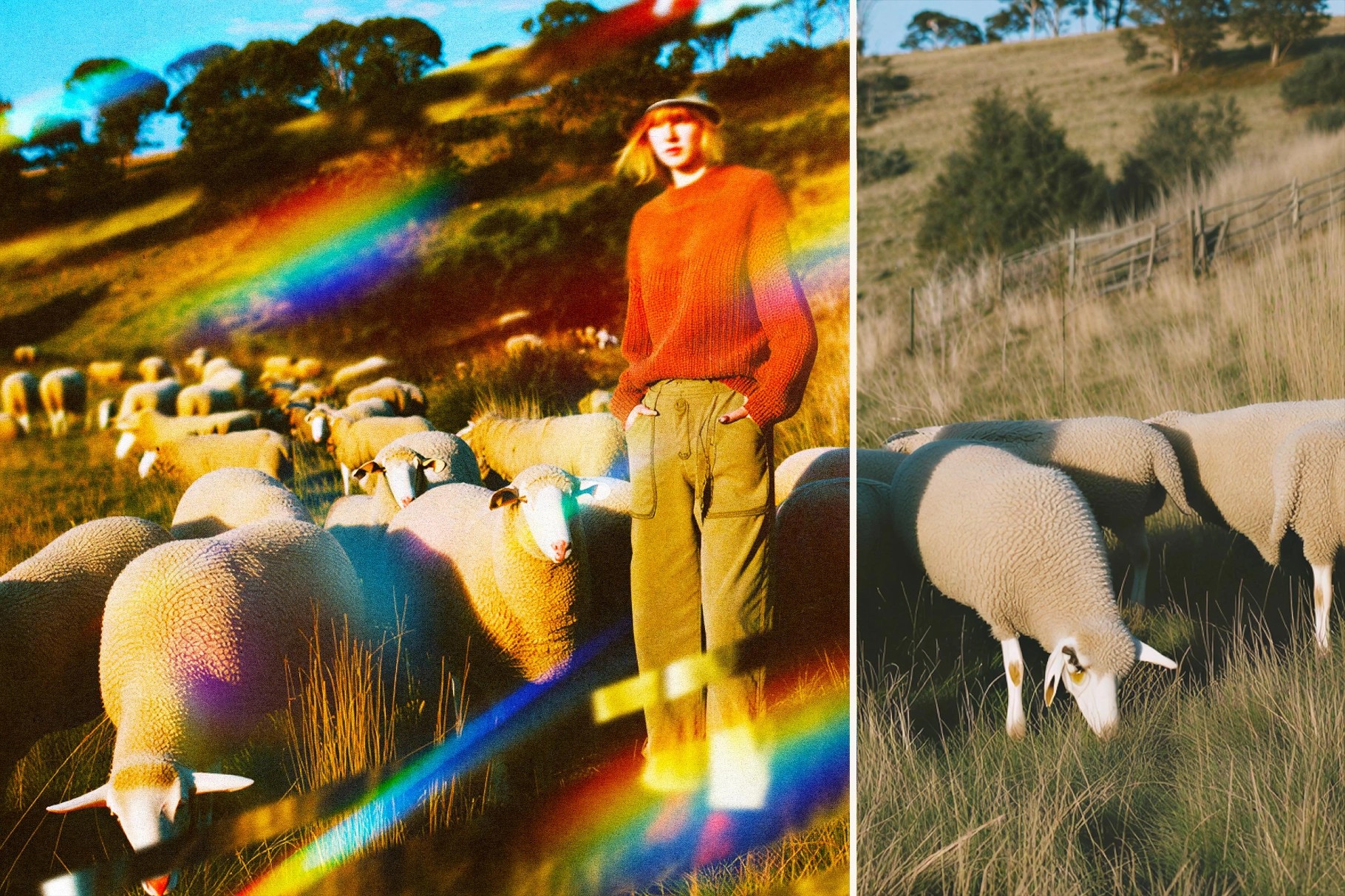 Retro Prism Card Photo Effect