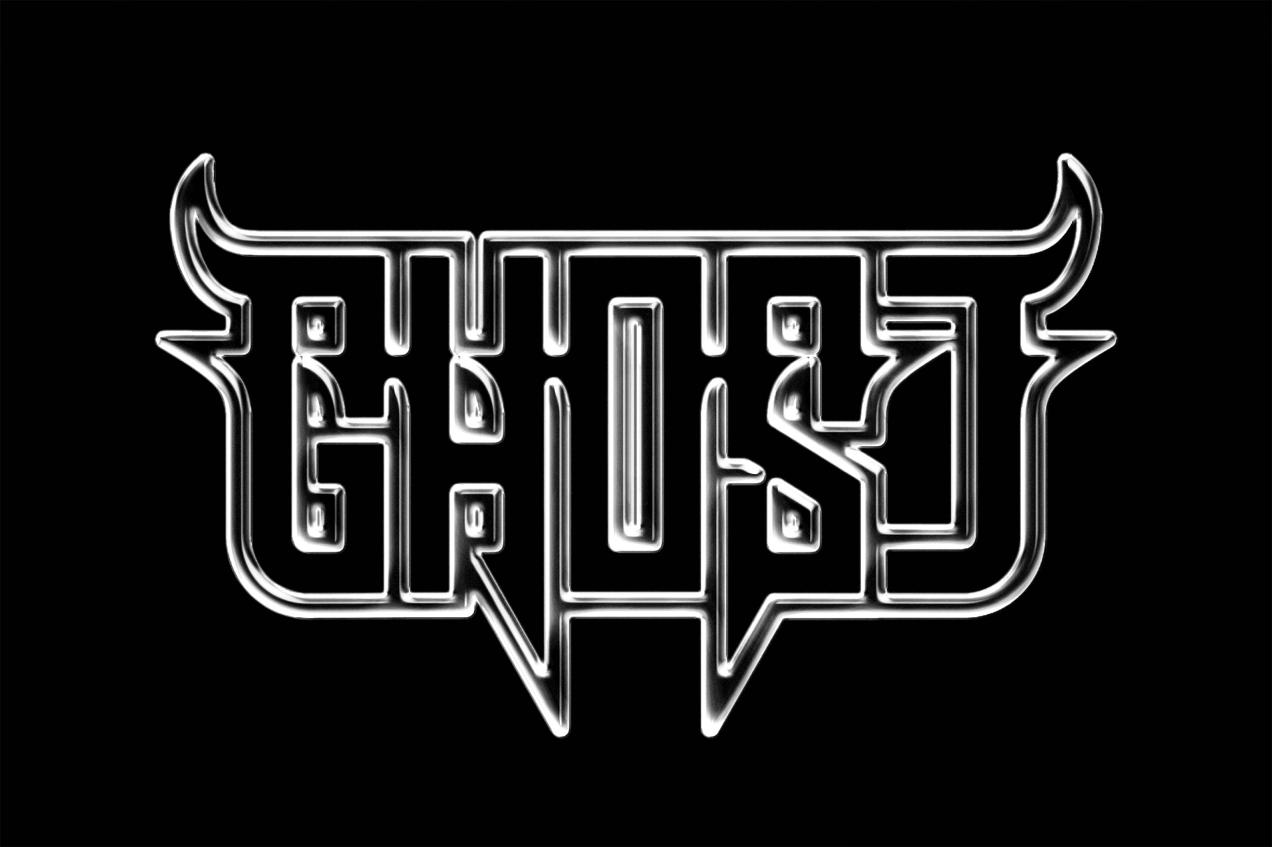 Iridescent Chrome Text Effect