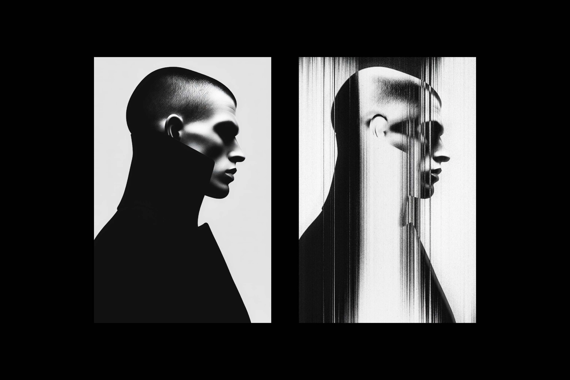 Echo Scanline Poster Photo Effect