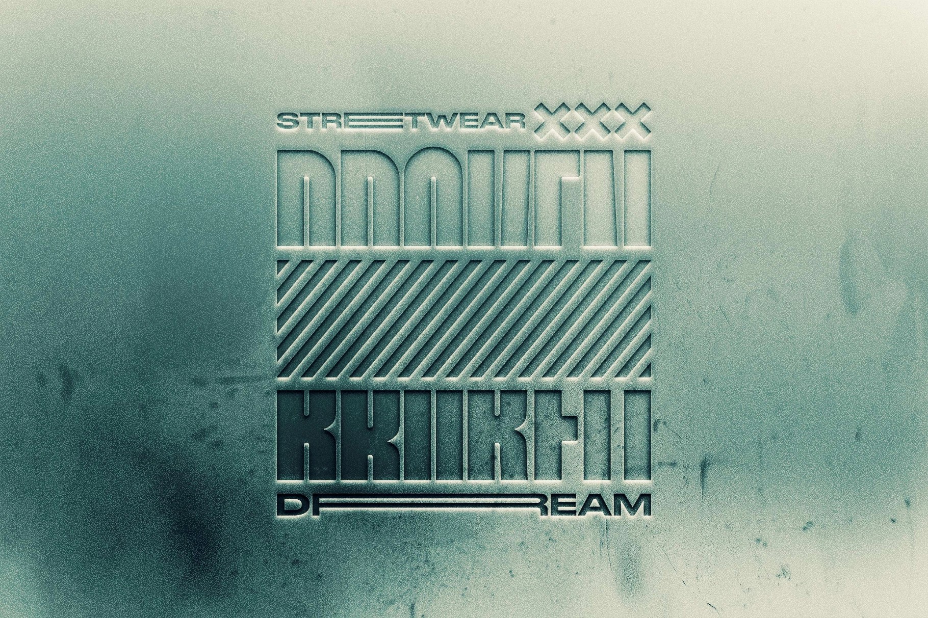 Metallic Deboss Mockup