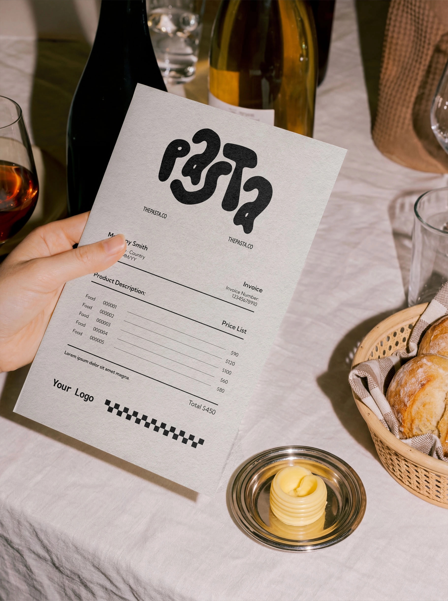 Restaurant Branding Mockup Bundle