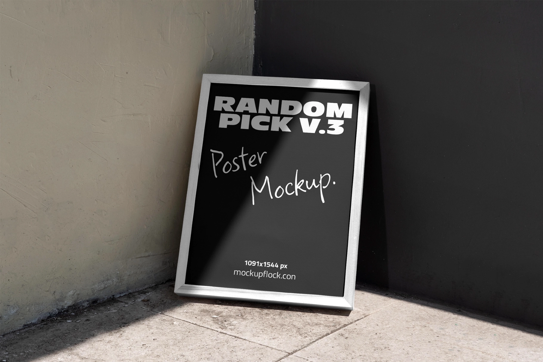 RP V.3 Minimal Poster Frame Mockup