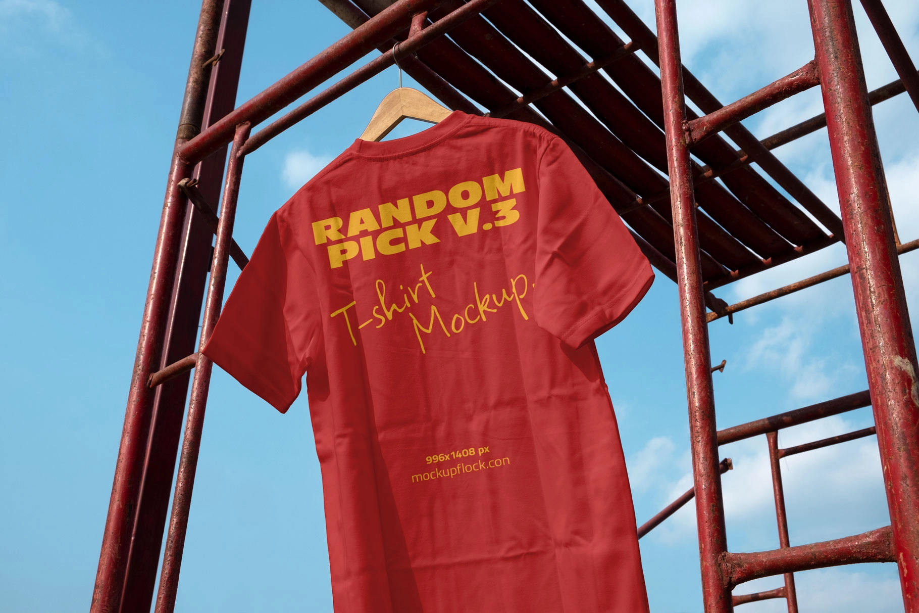 RP V.3 Hanging T-Shirt Mockup