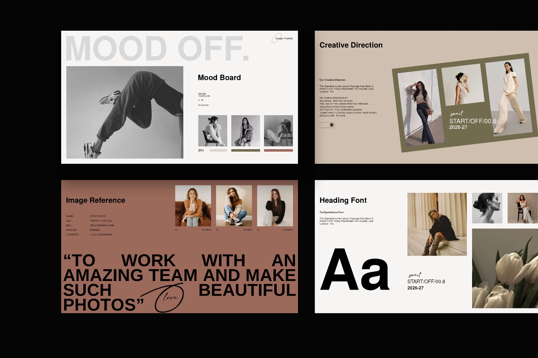 Mood Board Presentation Template