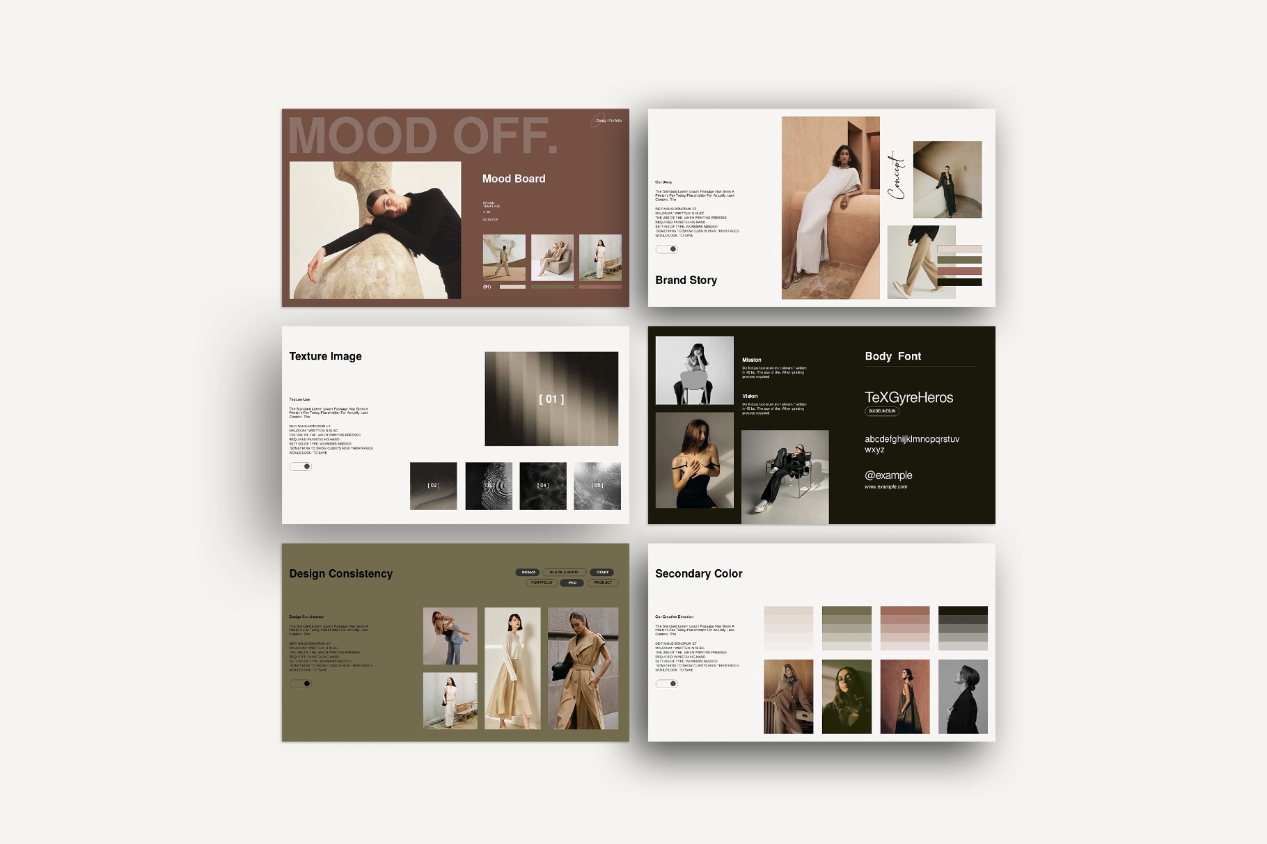 Mood Board Presentation Template