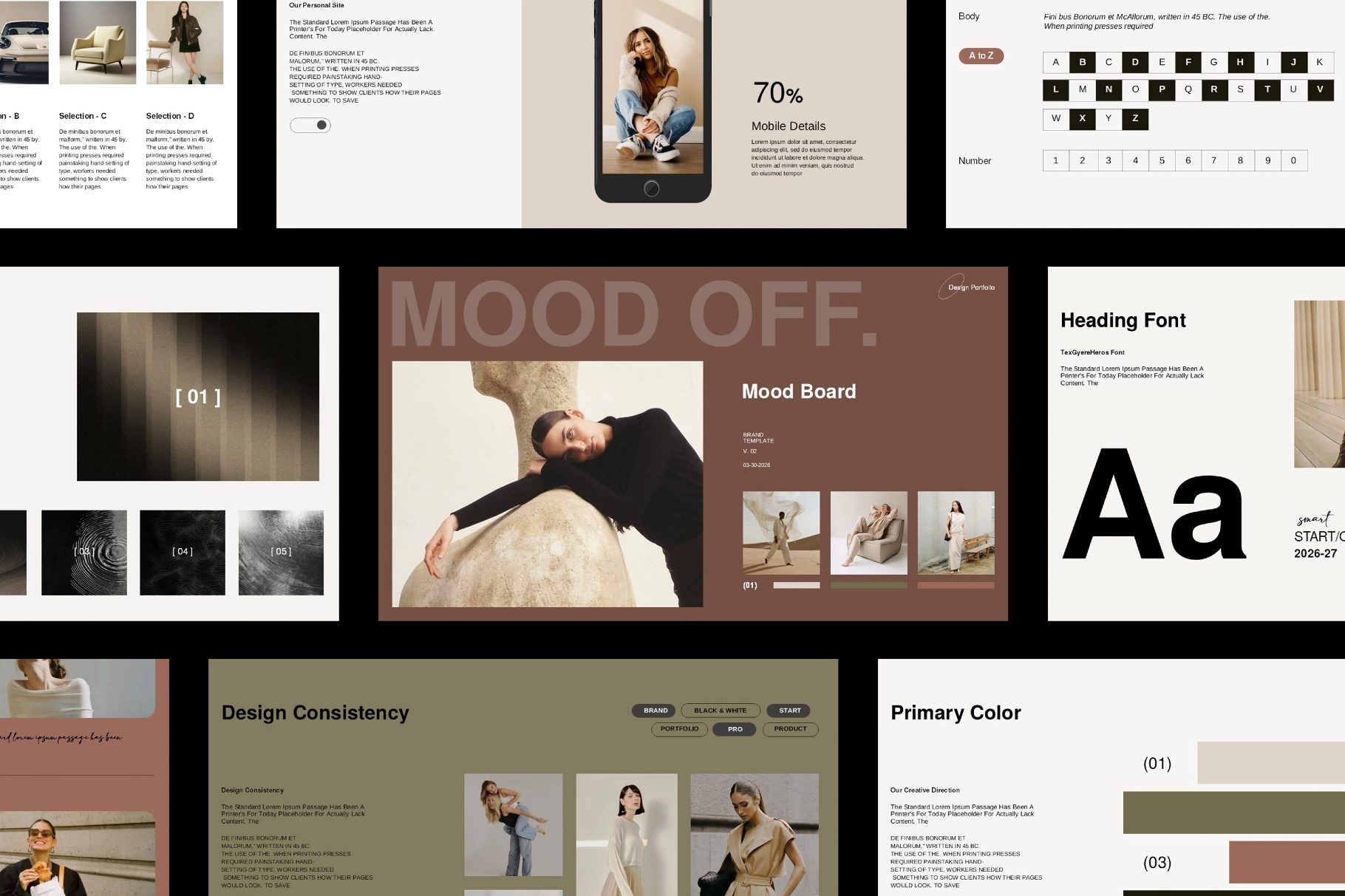 Mood Board Presentation Template