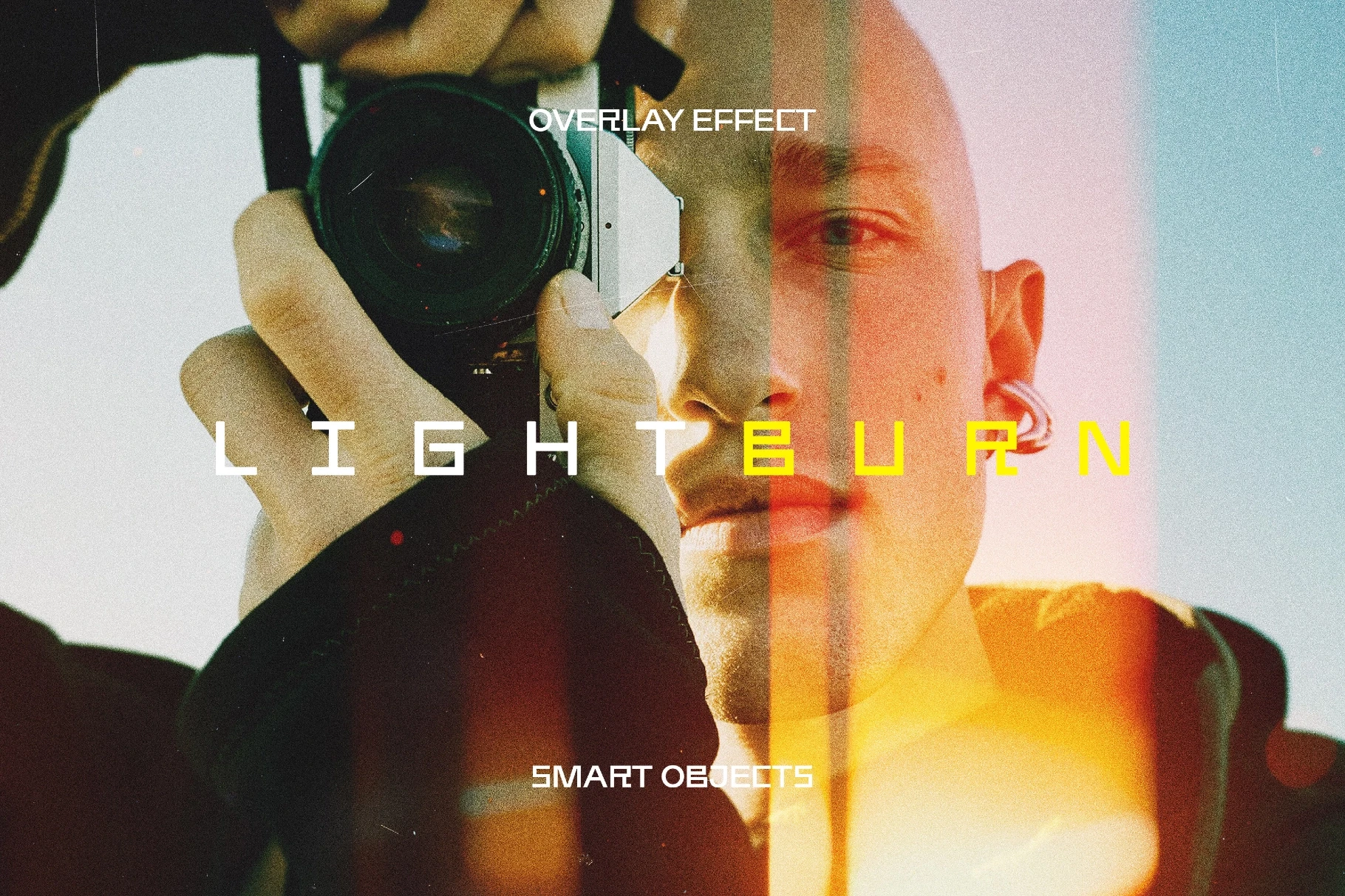 Film Burn Photo Effect