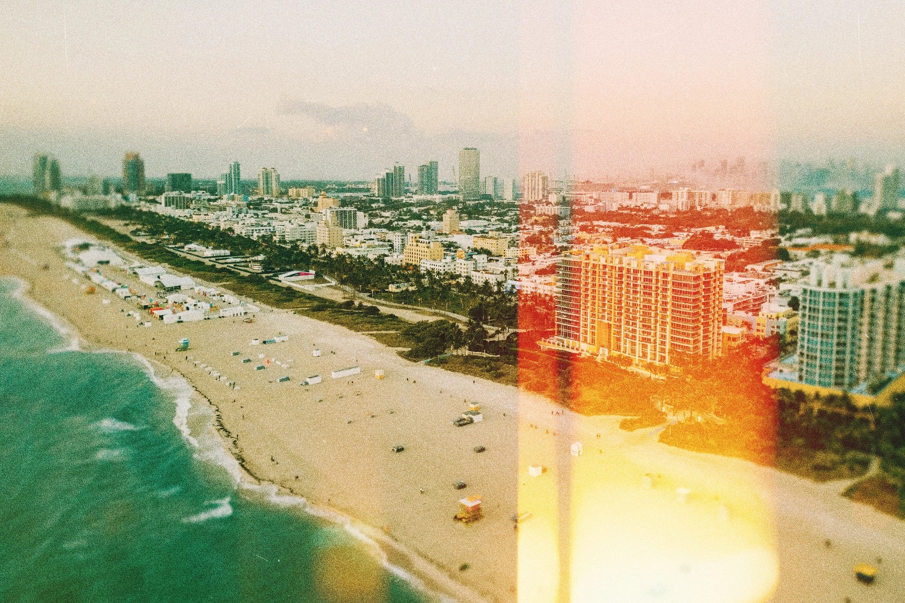 Film Burn Photo Effect