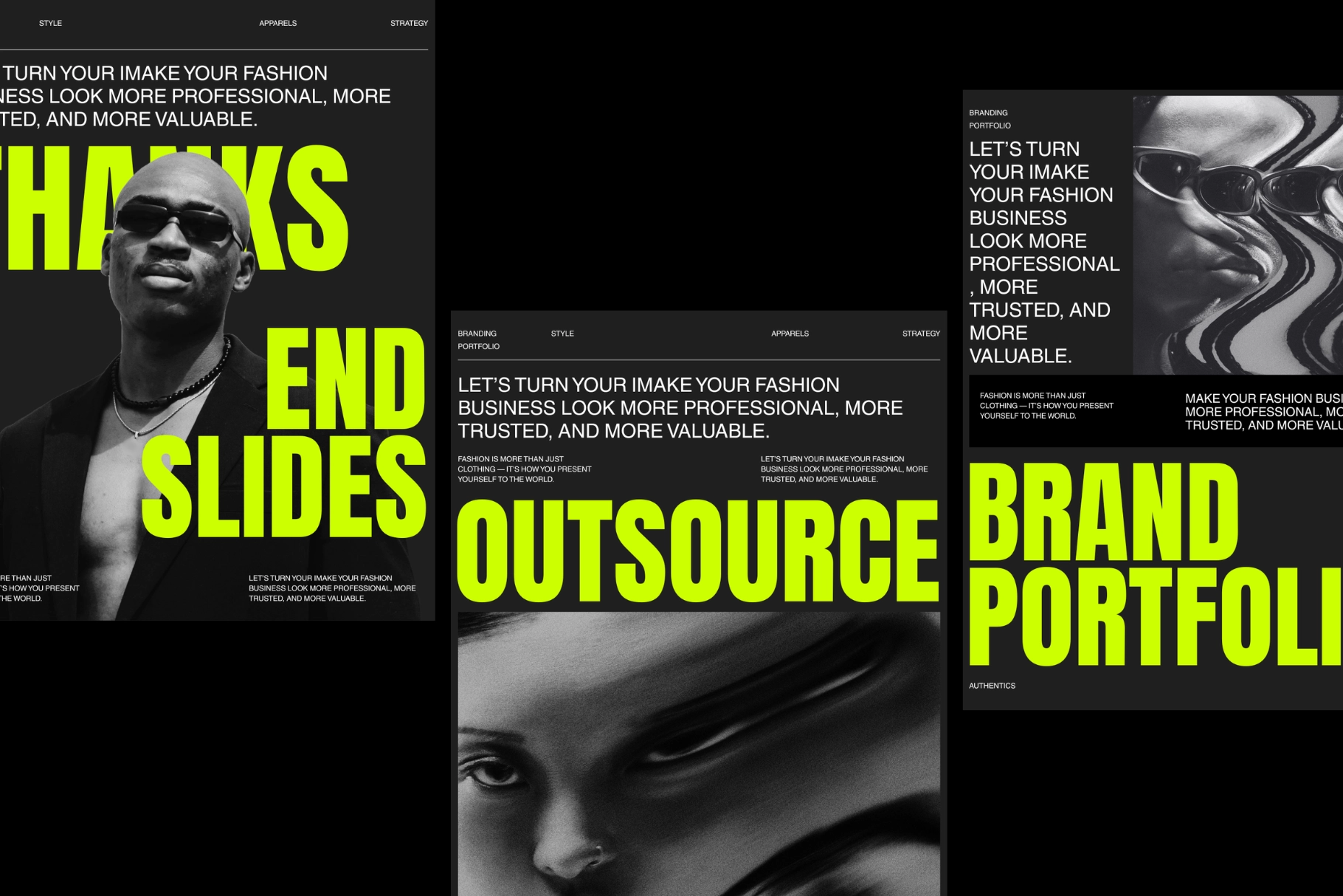 Brand Strategy - Fashion Social Media Template