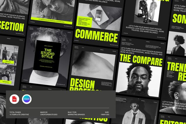 Modern Branding Social Media Pack