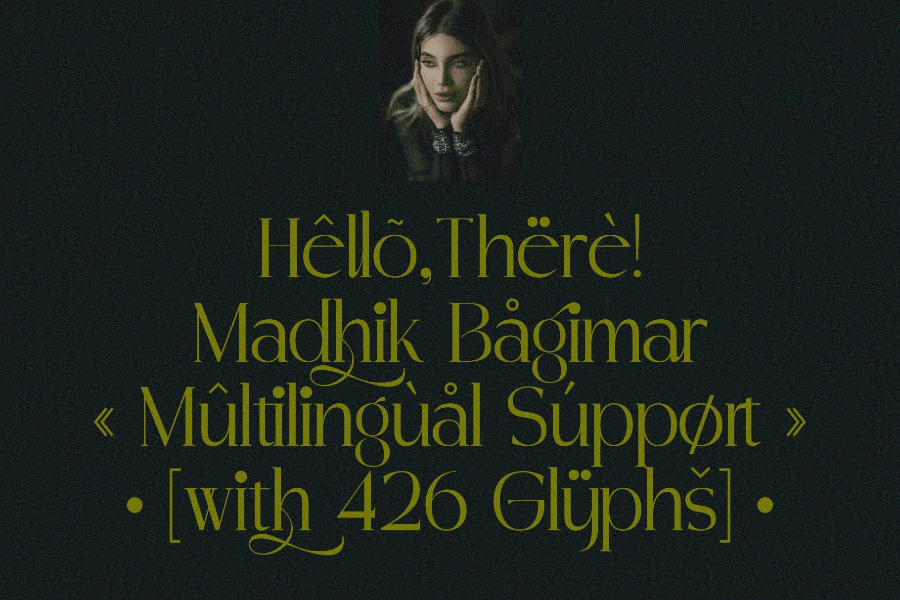 MADHIK BAGIMAR — Elegant Luxury Serif Font