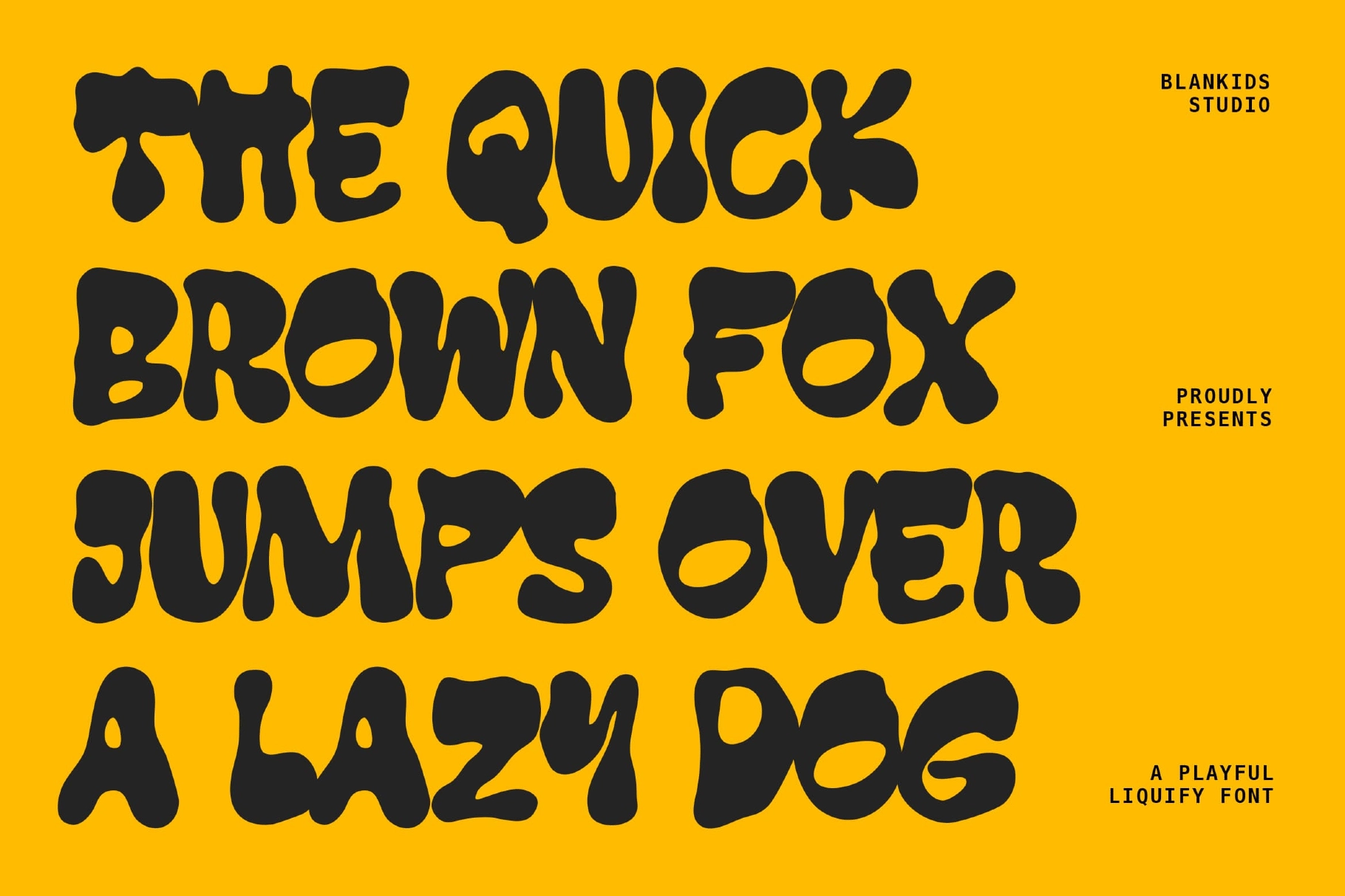 Diobel – Playful Liquify Display Font