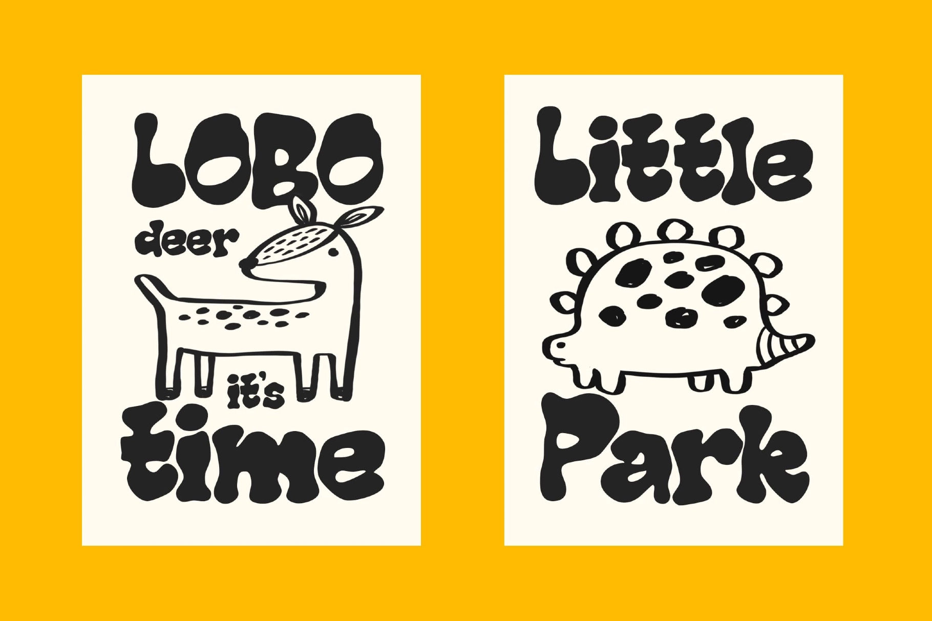 Diobel – Playful Liquify Display Font