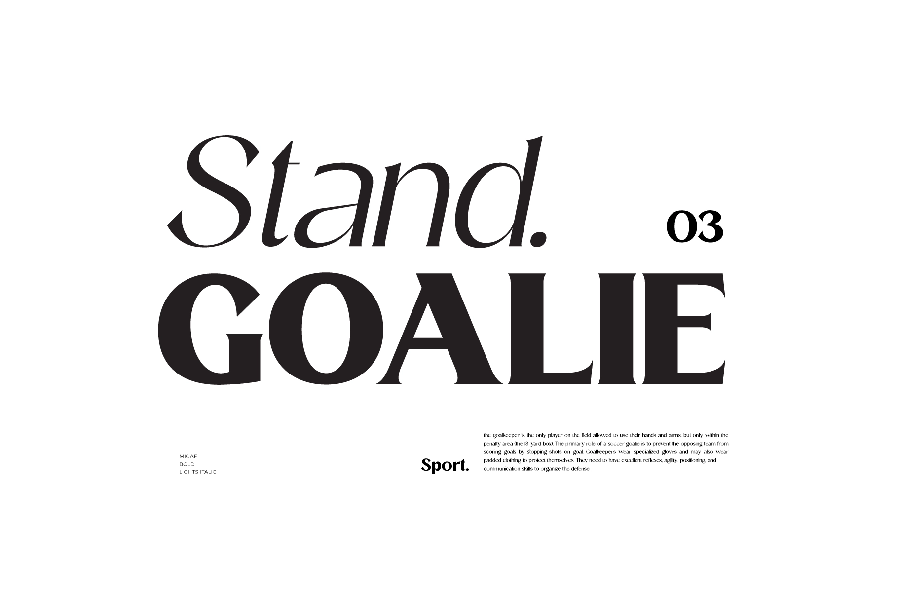 Migae – Elegant Modern Serif Display Font