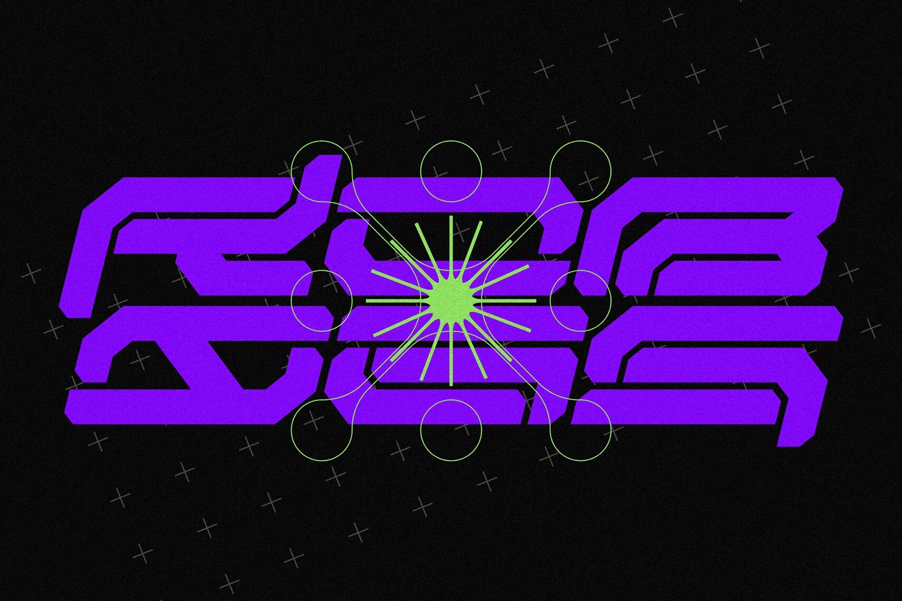 BROESQ - Mecha Futuristic Cyberpunk Font