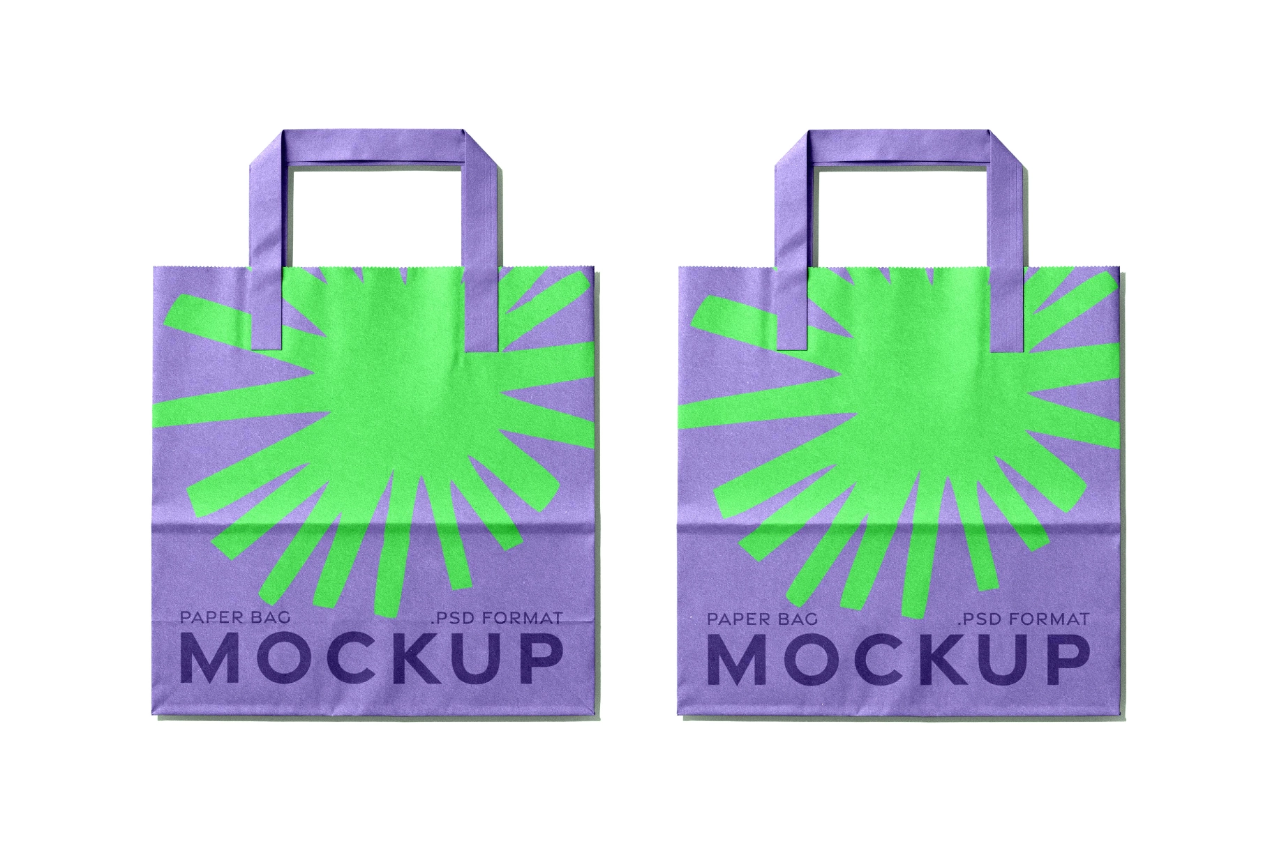 Retail Paper Bags Mockup