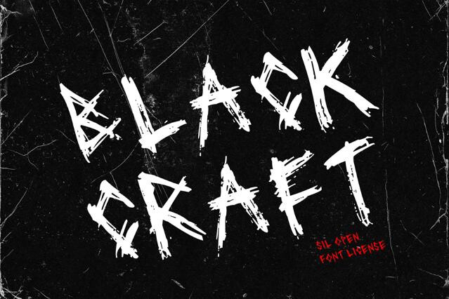 Blackcraft Font