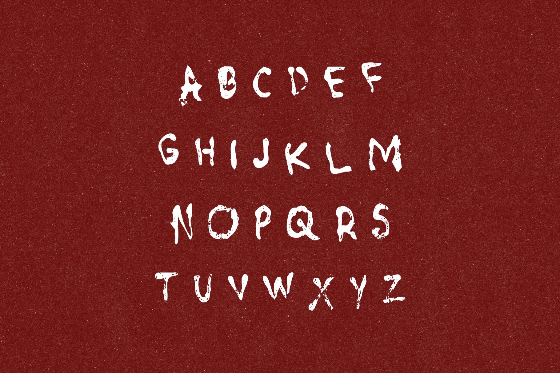 Chainsaw Carnage - Chaotic Creepy Font