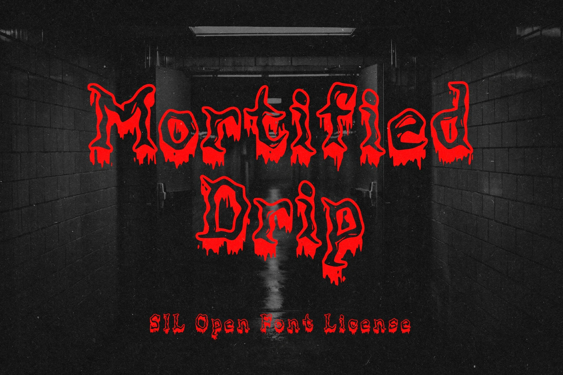 Mortified Drip Font