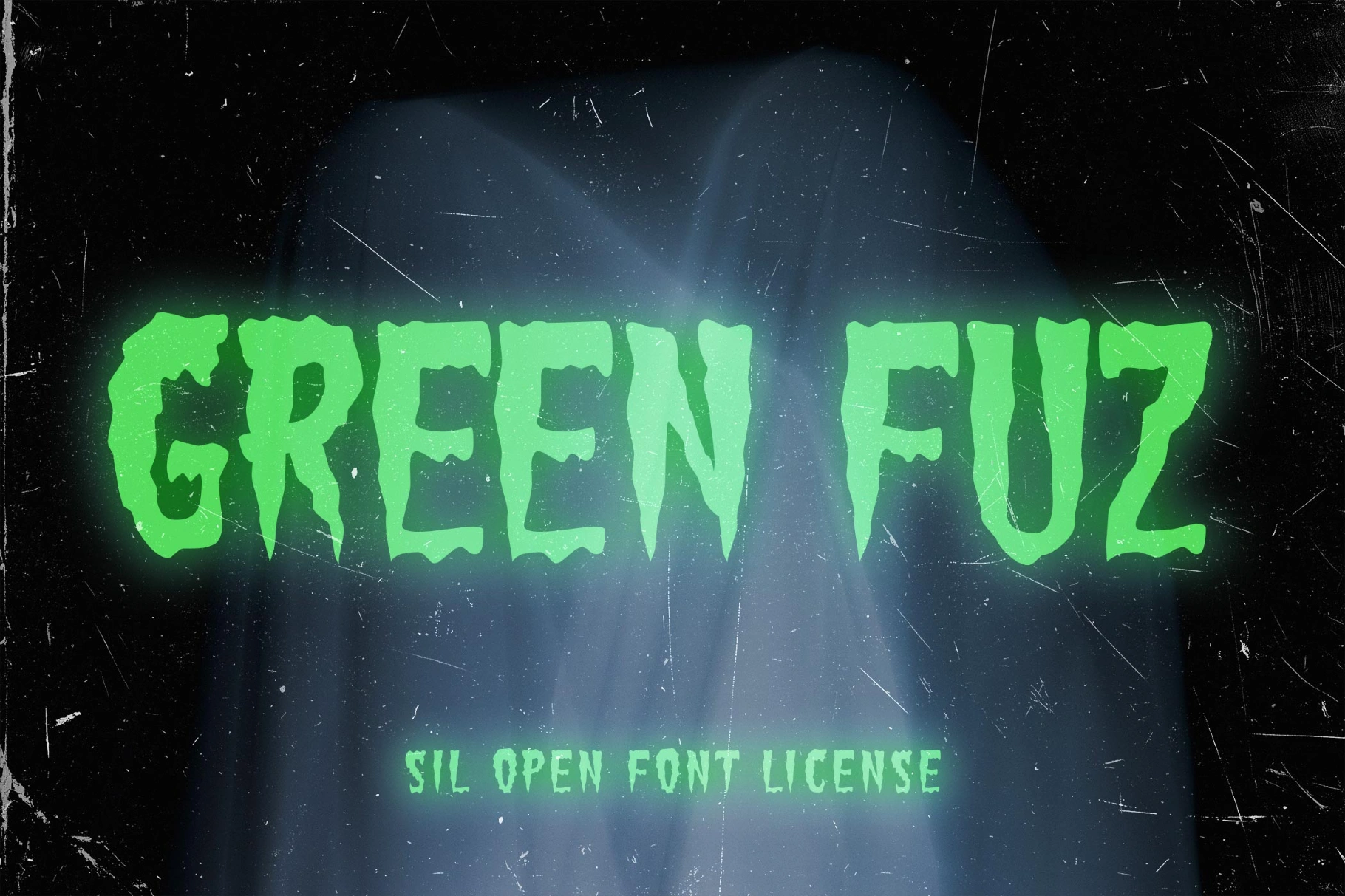 Green Fuz Font