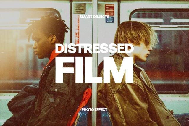 Distressed Film Photo Effect