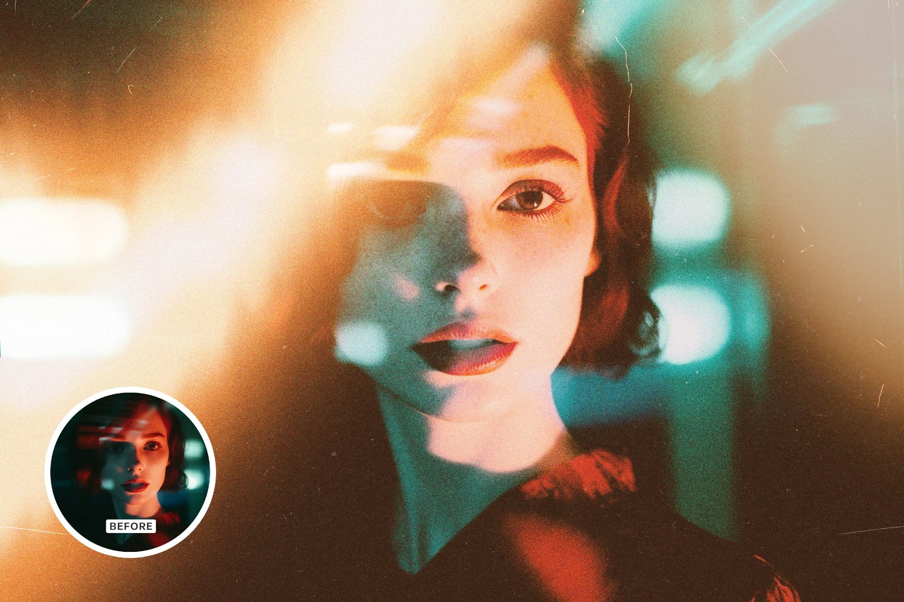 Light Leak Film Effect