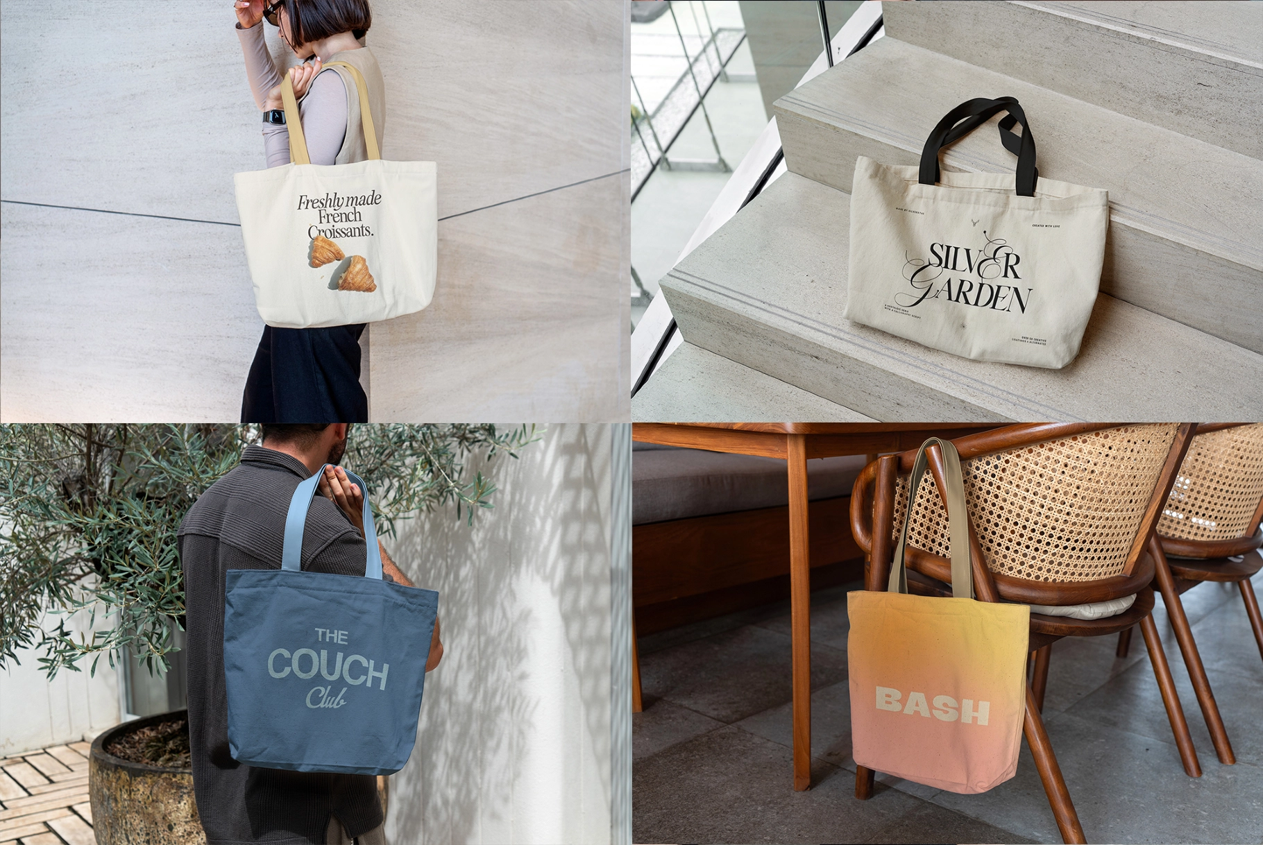 Casual Tote Bag Mockup Bundle