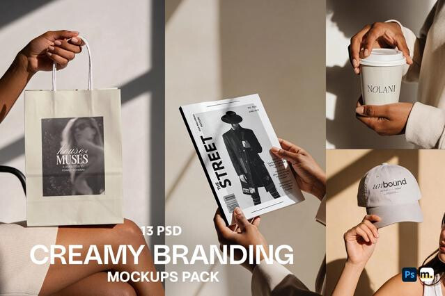 Clean Lifestyle Branding Mockup Bundle