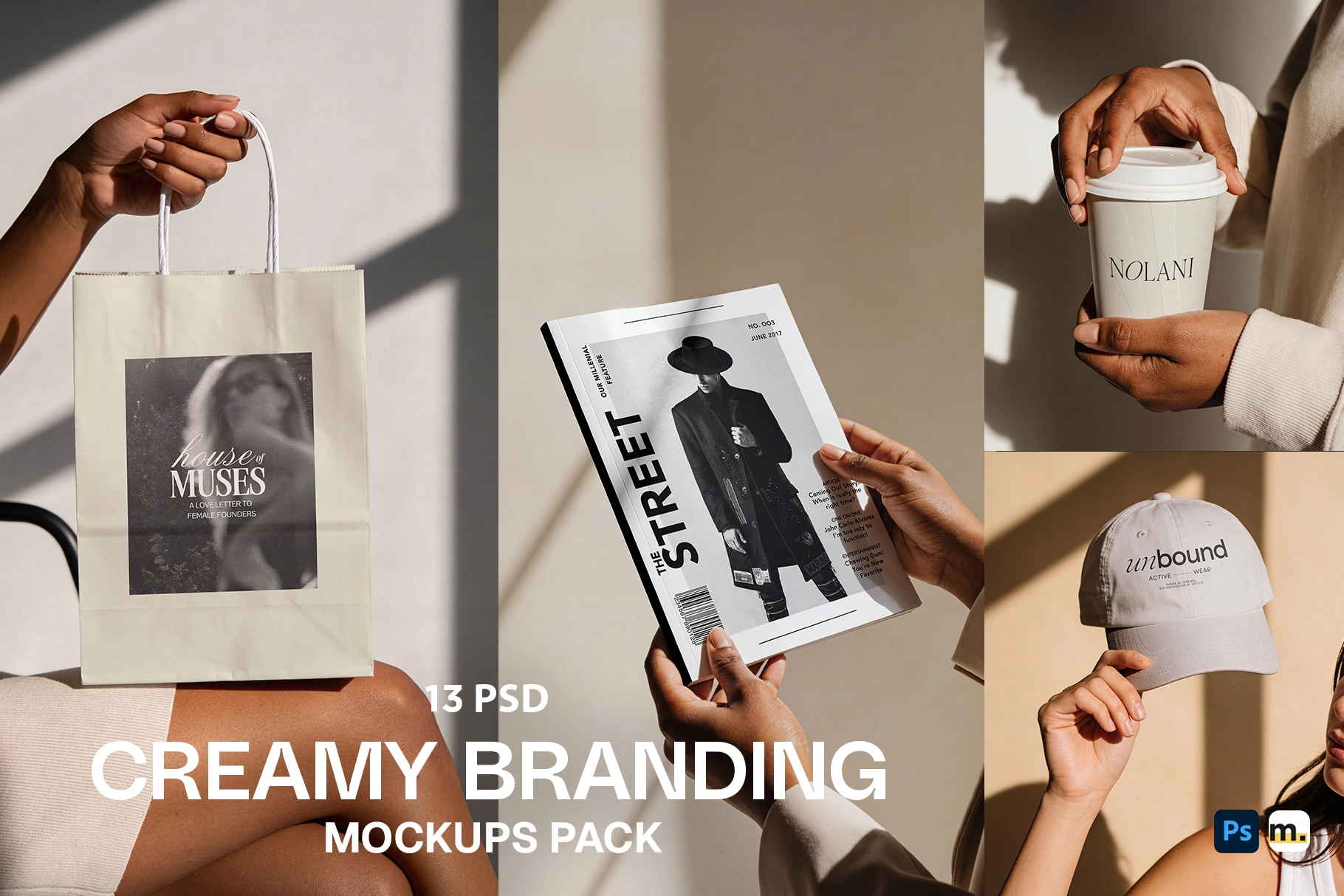 Clean Lifestyle Branding Mockup Bundle
