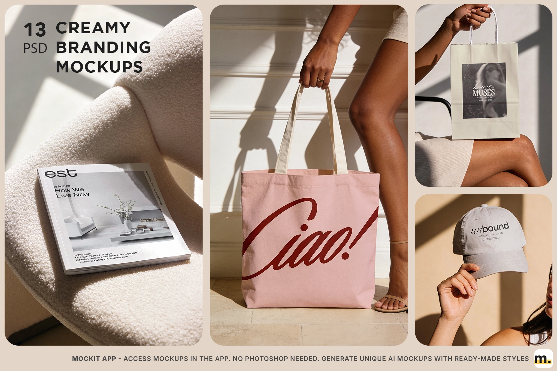 Clean Lifestyle Branding Mockup Bundle