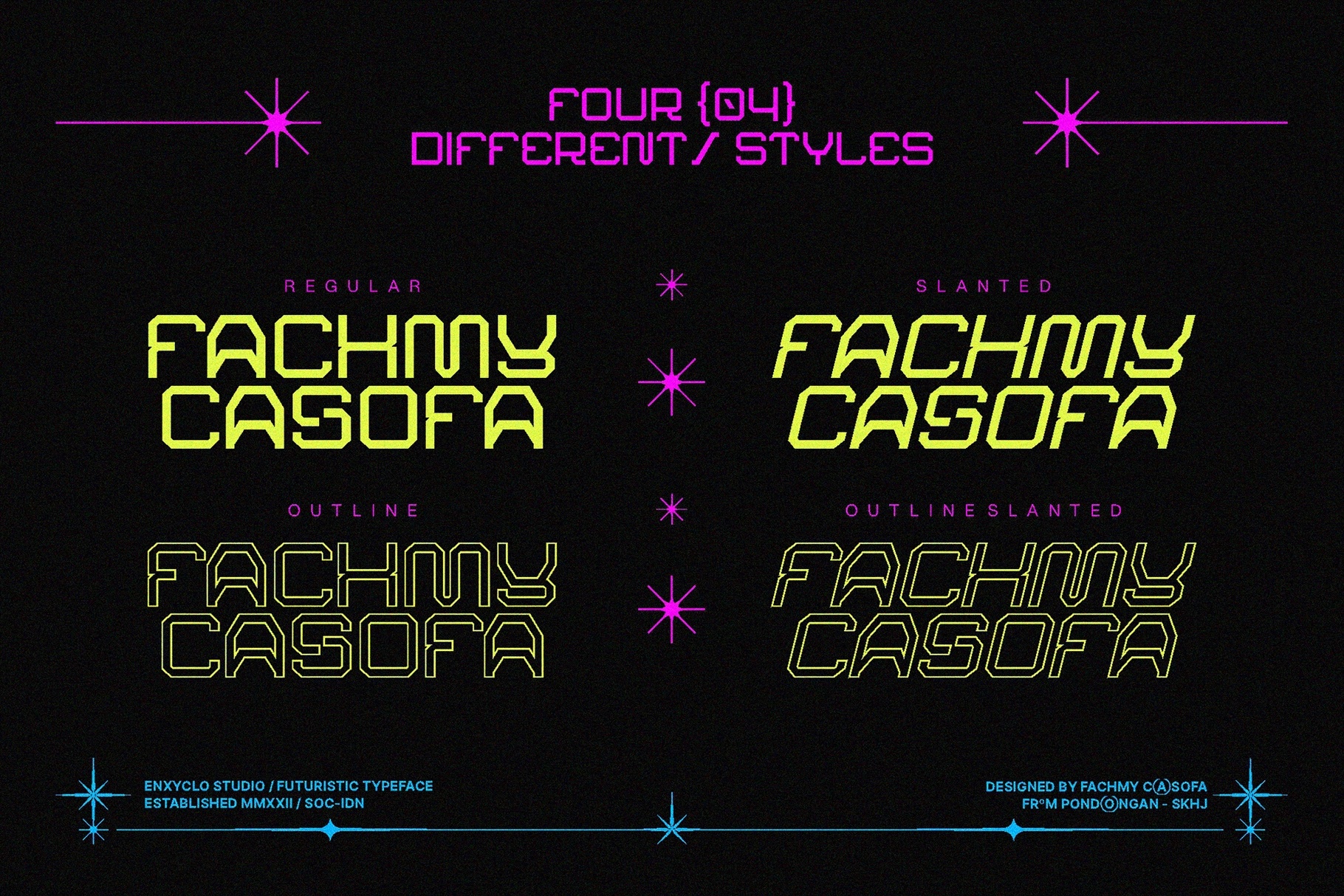 ARSEGZONE - Futuristic Sci-Fi Techno Font