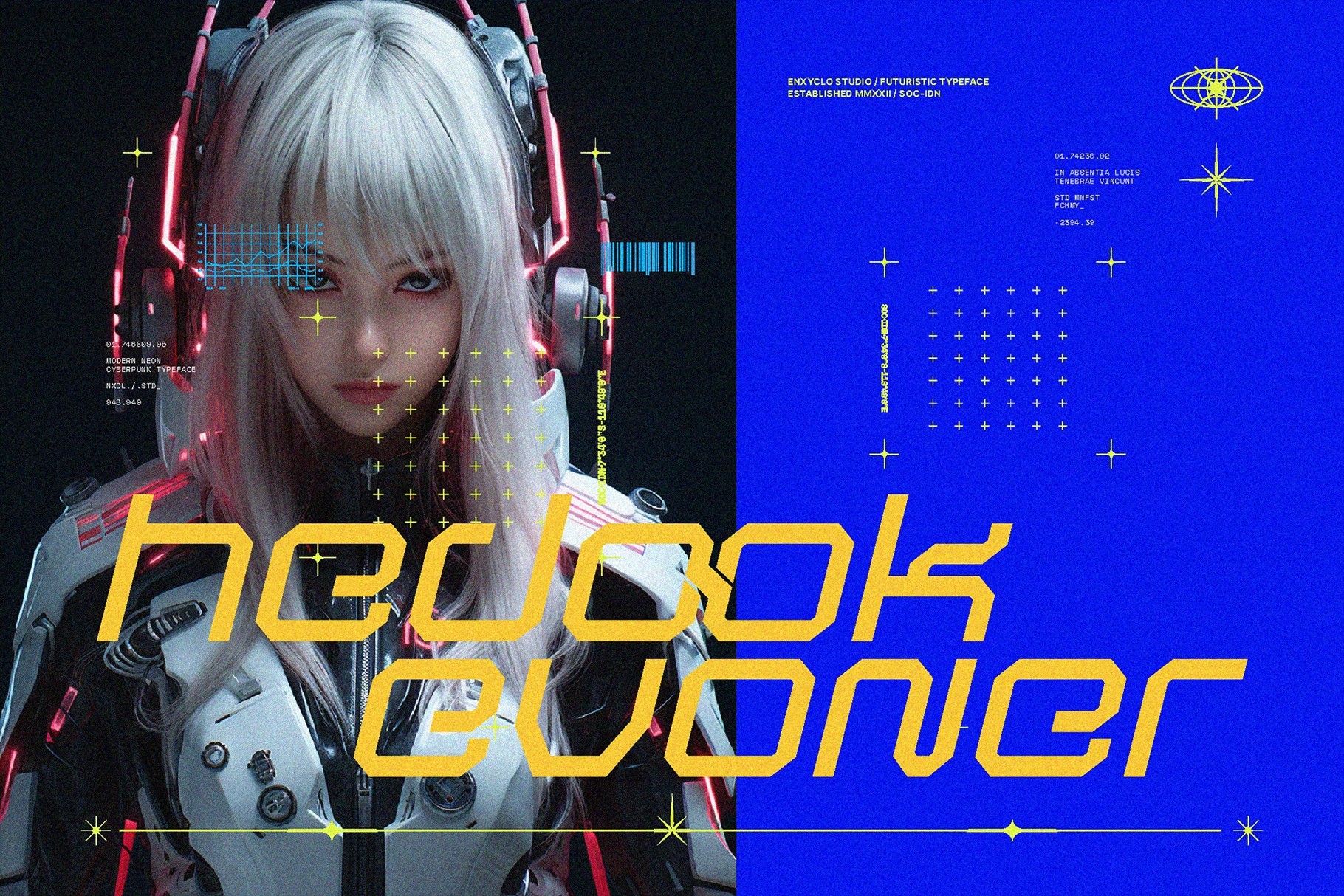 ARSEGZONE - Futuristic Sci-Fi Techno Font