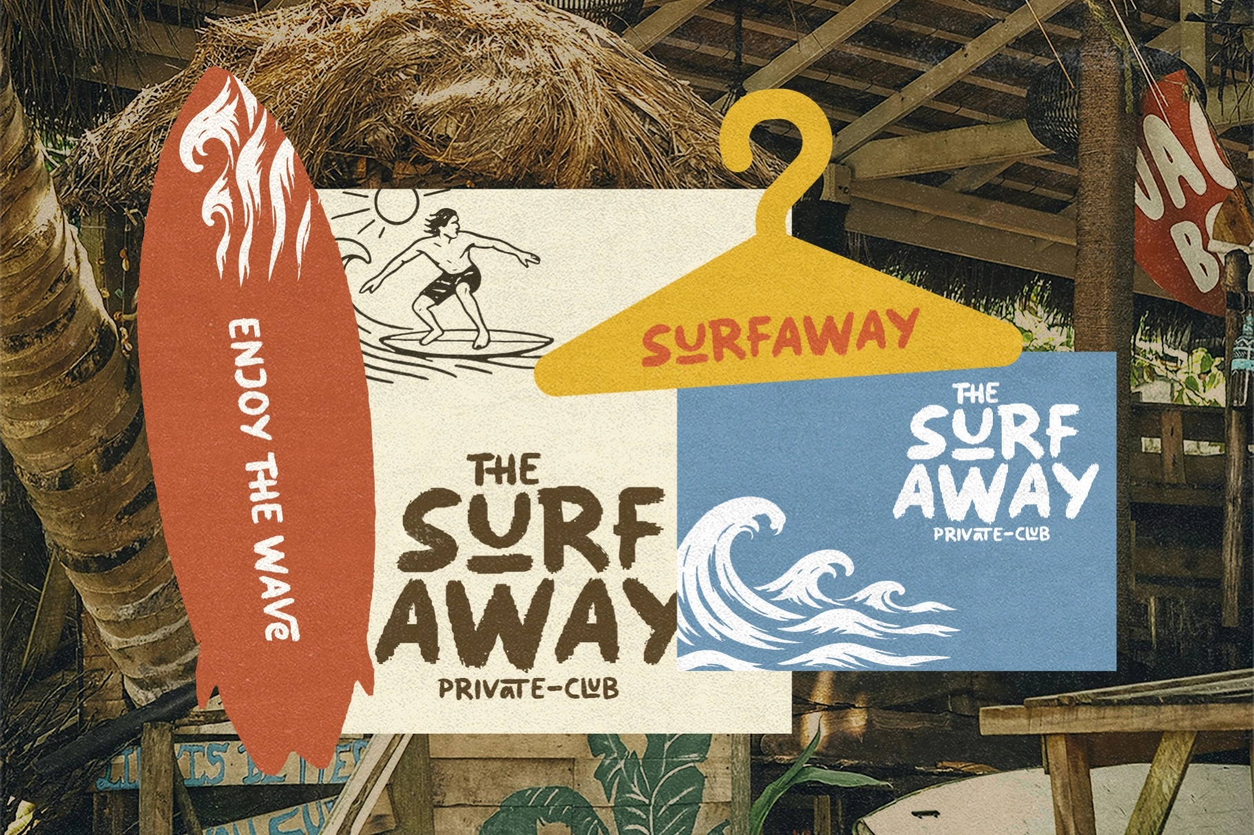 Hustle Jungle - Rough Brush Display Font