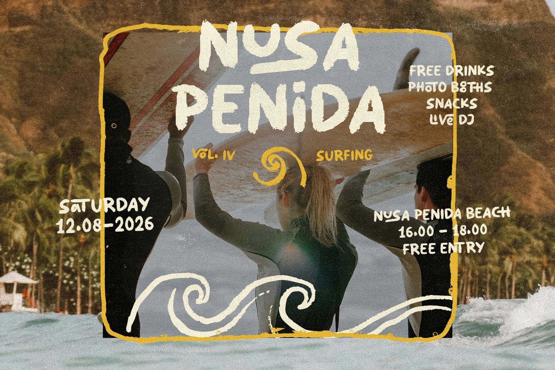 Hustle Jungle - Rough Brush Display Font