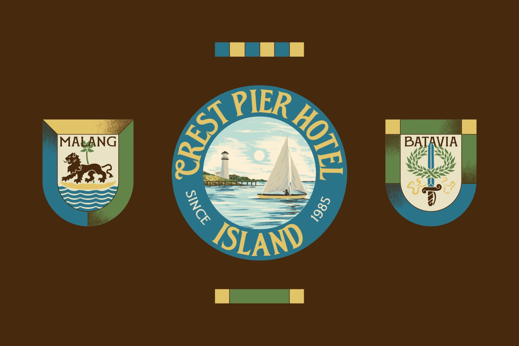 SFC Crest Pier - Vintage Serif Duo Font