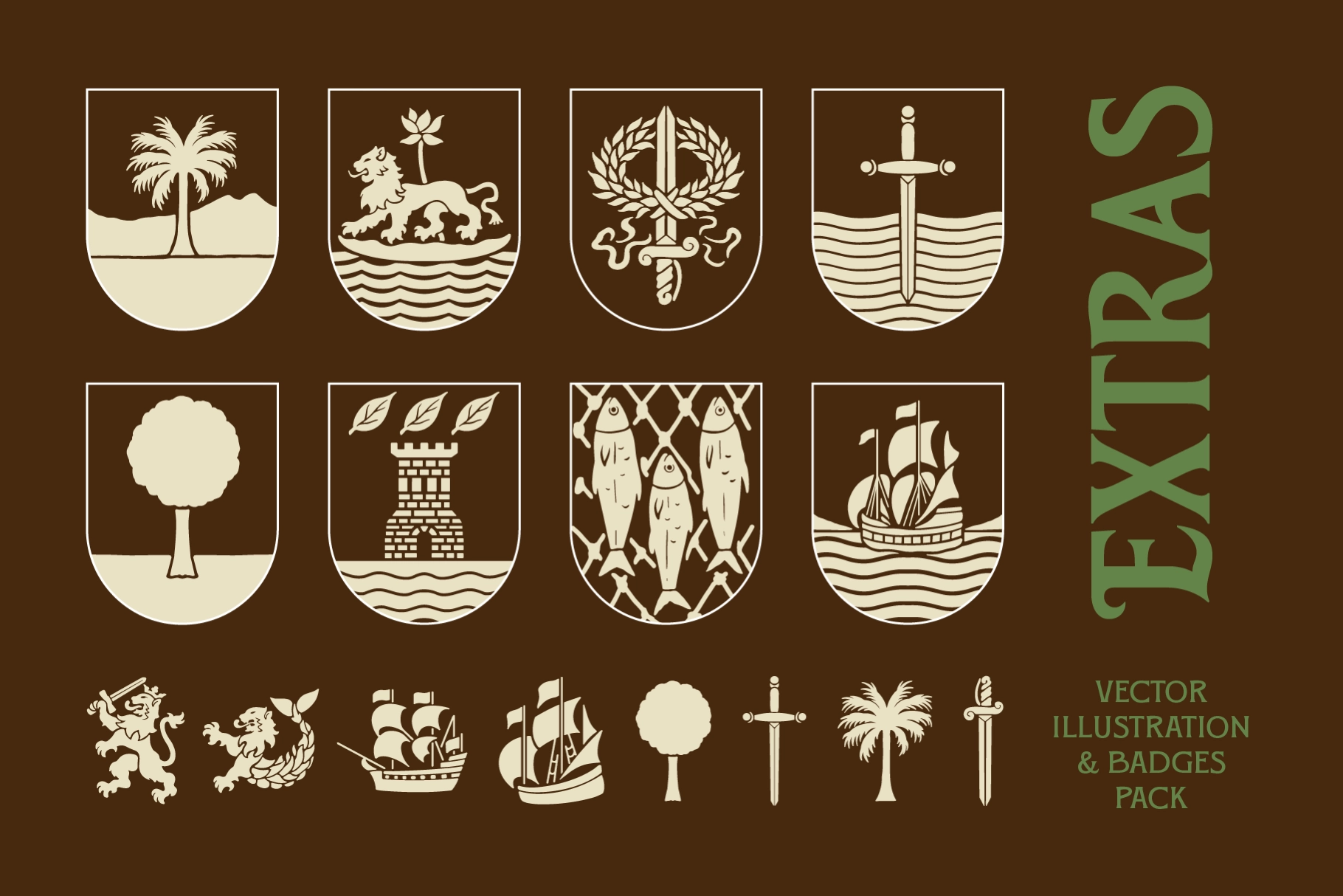 SFC Crest Pier - Vintage Serif Duo Font