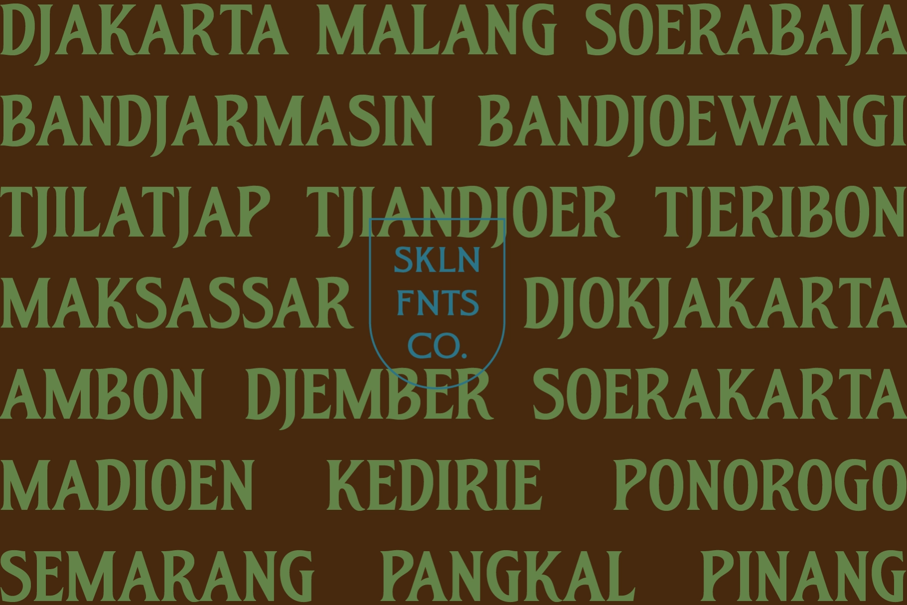 SFC Crest Pier - Vintage Serif Duo Font