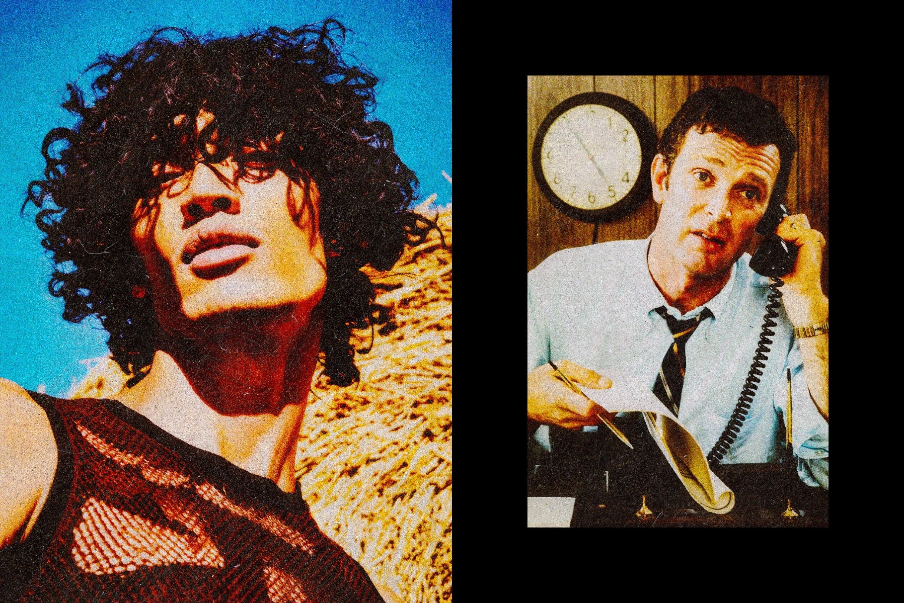 Retro Boho Print Photo Effect