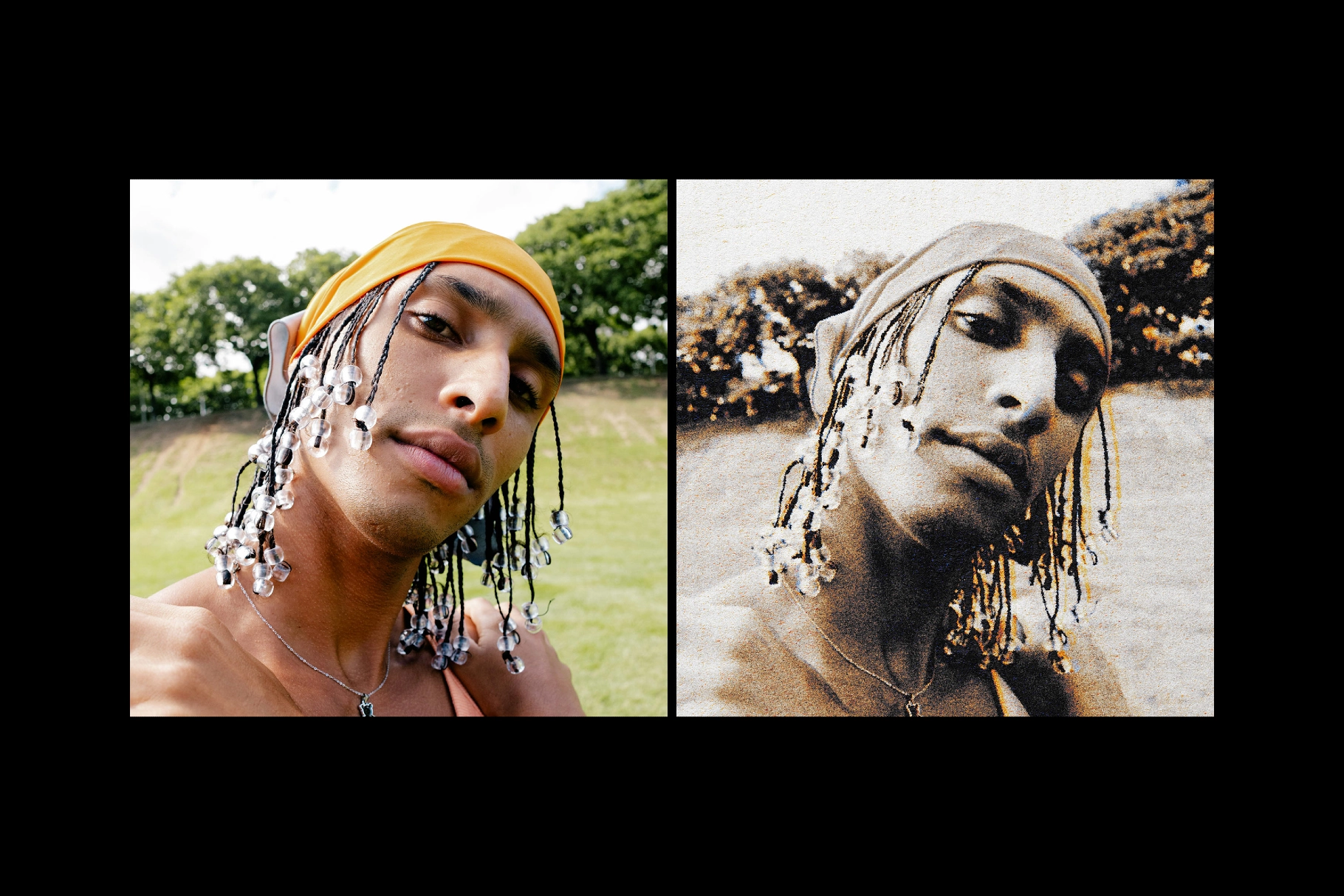 Grain Print Photo Effect