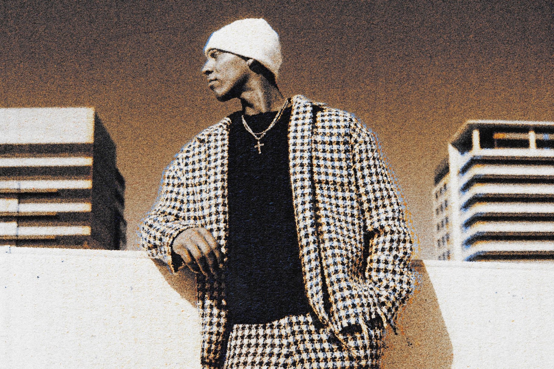 Grain Print Photo Effect