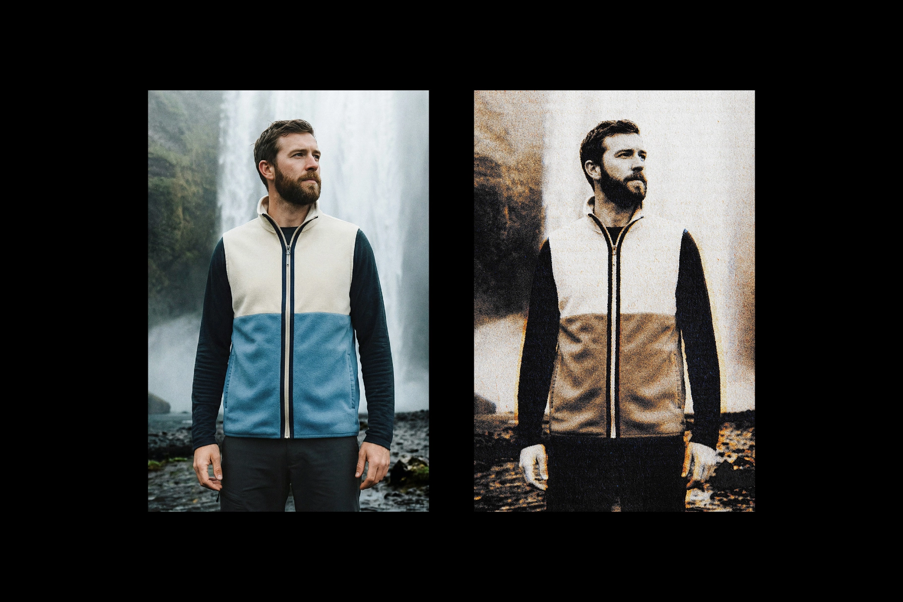 Grain Print Photo Effect