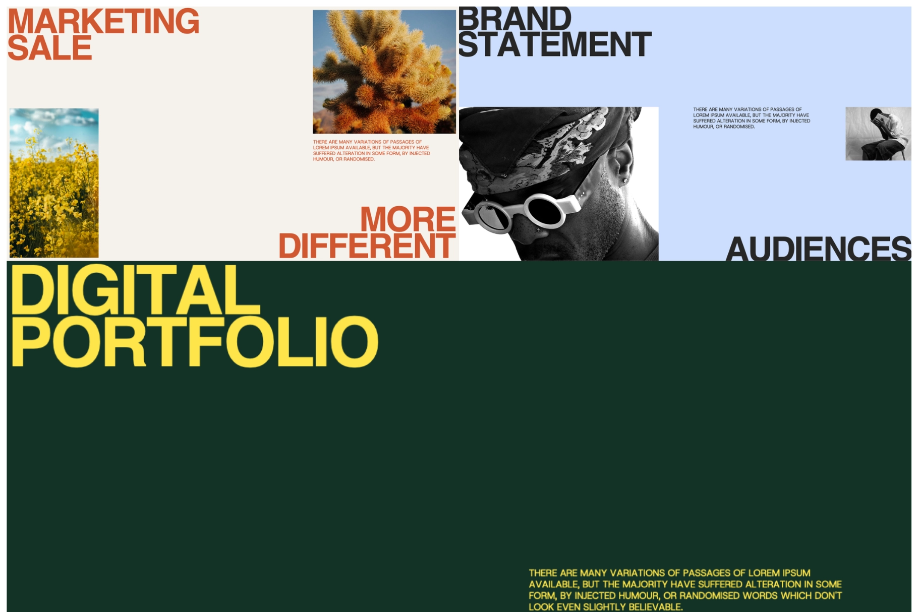 Hexxo - Modern Brand Portfolio Template Bundle