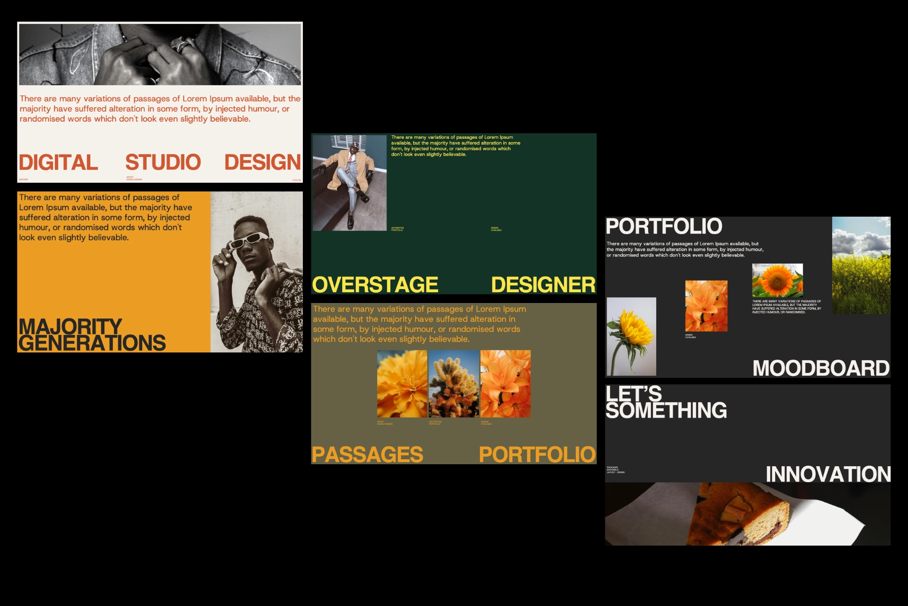 Hexxo - Modern Brand Portfolio Template Bundle
