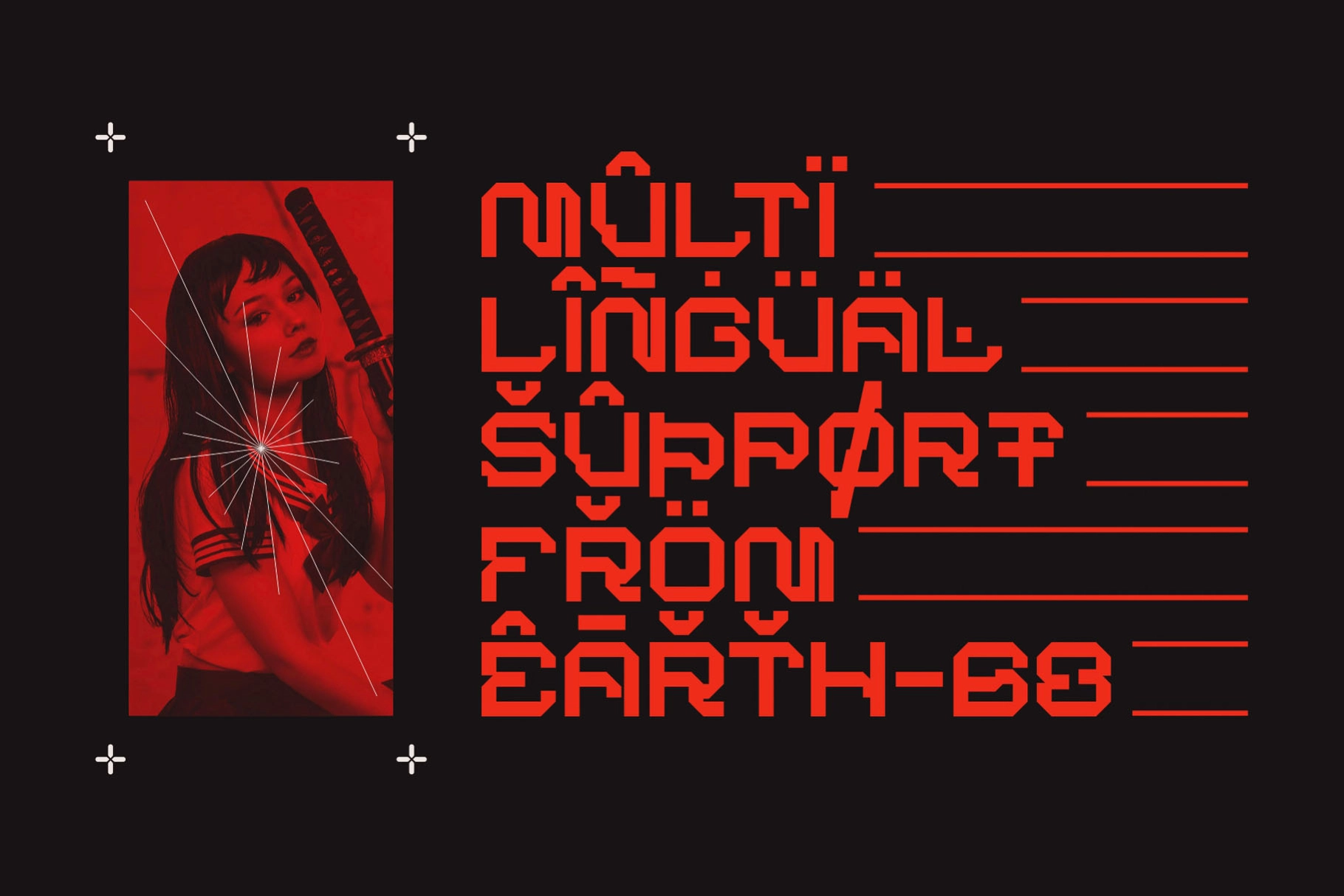 BARKMO36 - Futuristic Sci-fi Techno Font