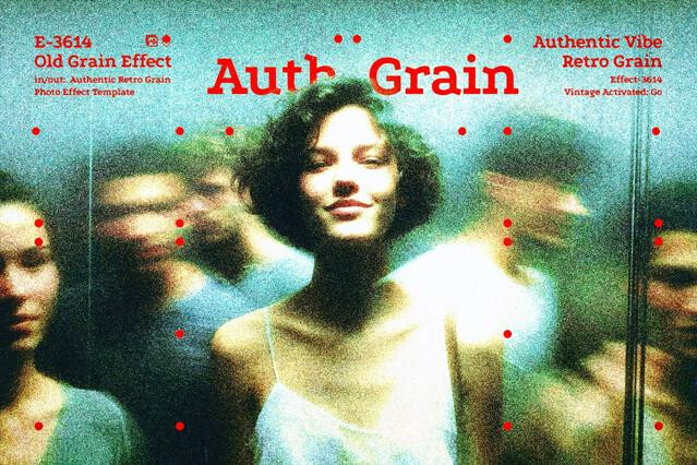 Authentic Grain Photo Effect