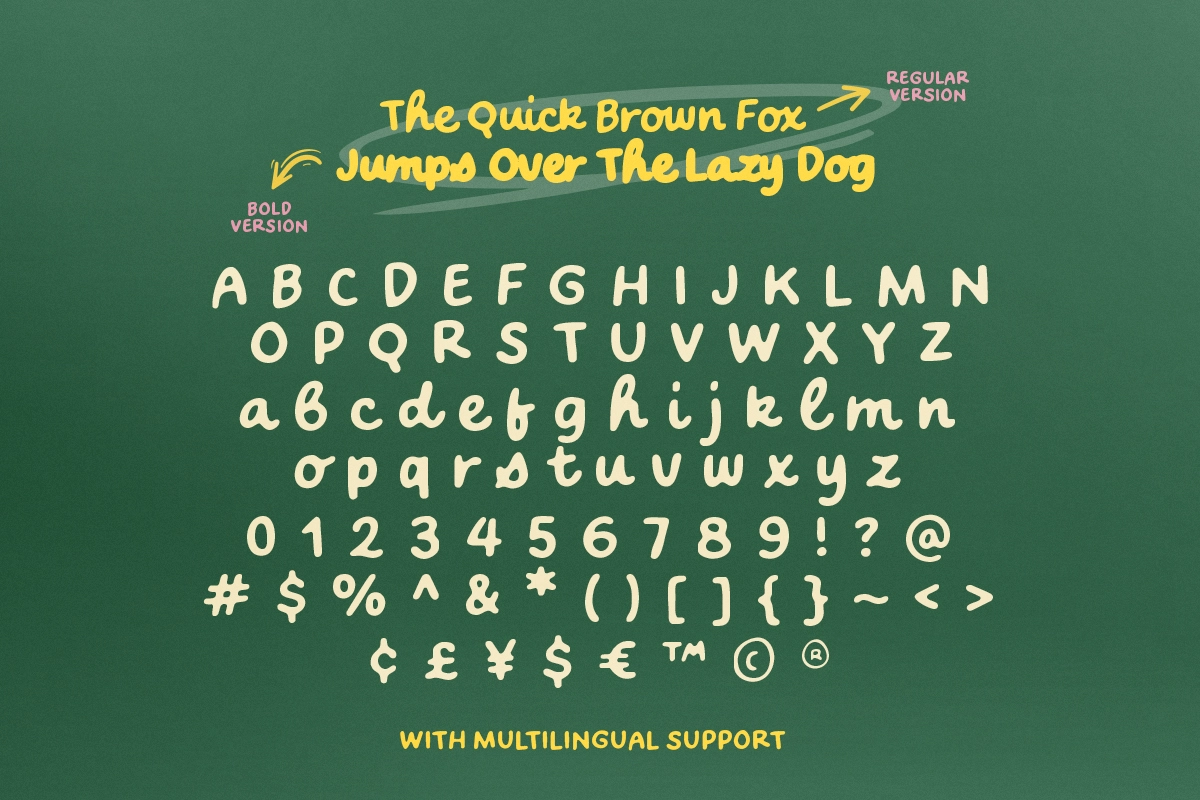 Crispy Bites - Cute Handwritten Font