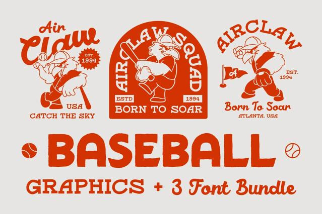 Baseball Graphics Bundle