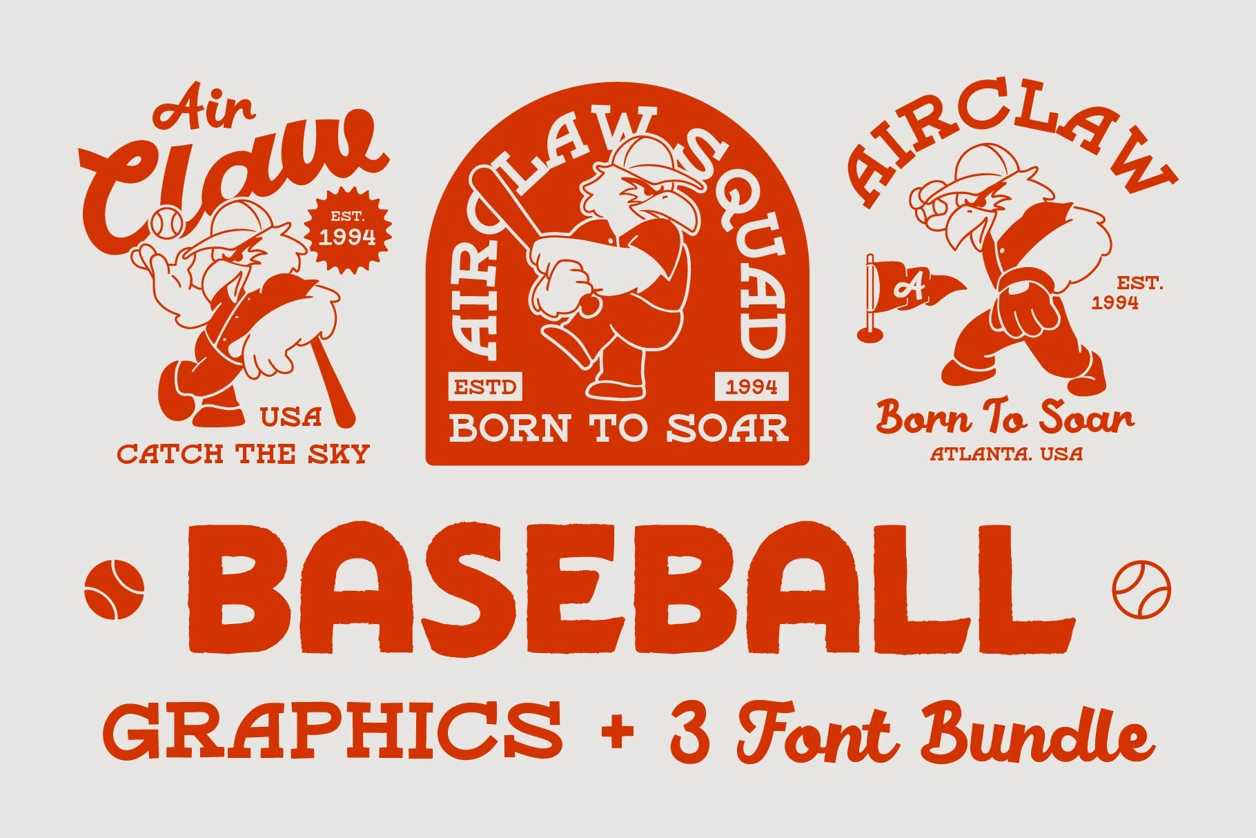 Baseball Graphics Bundle